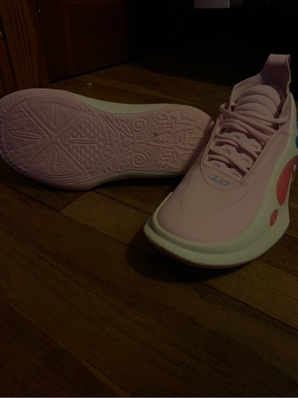 Men’s Athletic Sneakers Pink Lightweight Performance